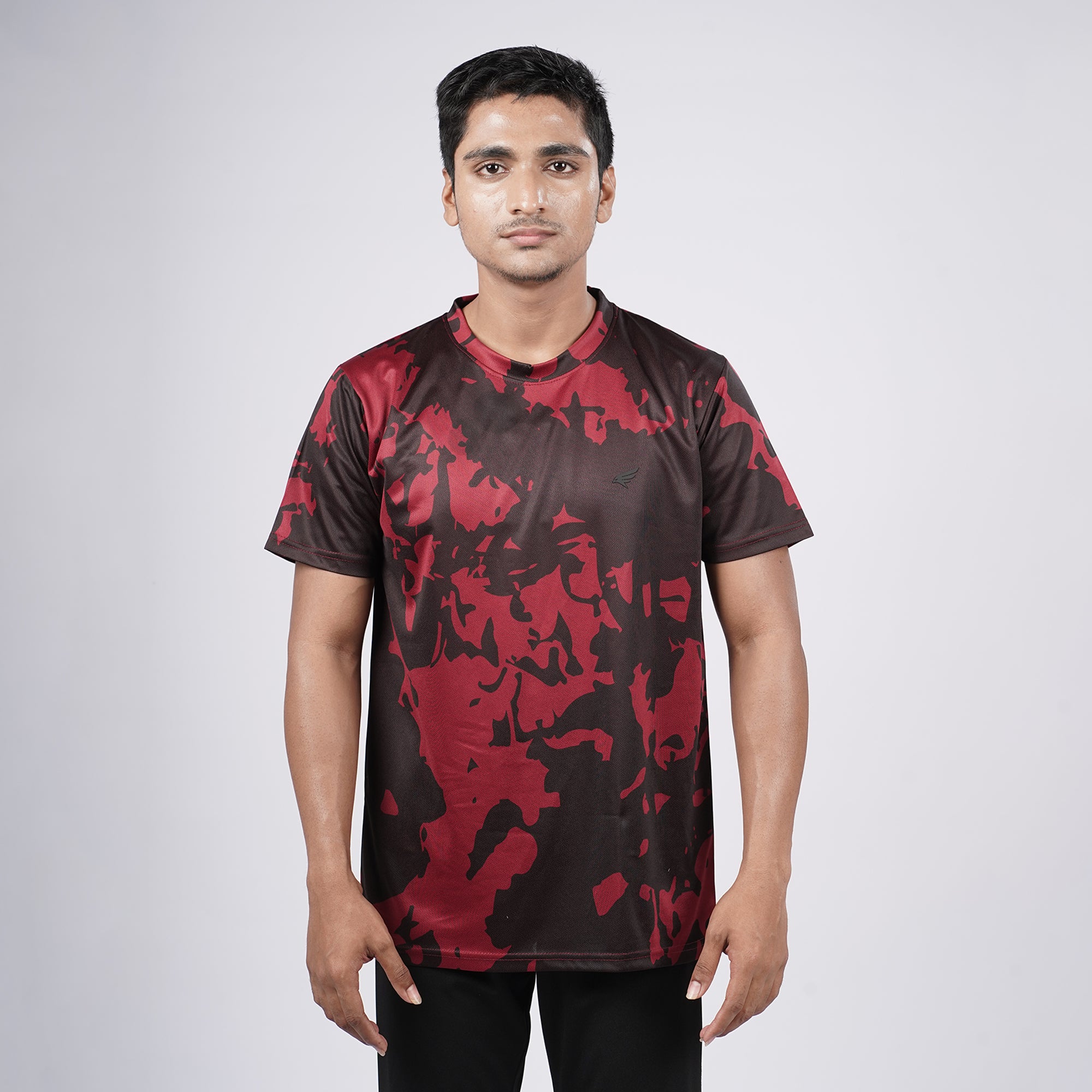 Men camouflage Round Neck Relax Fit T-shirt