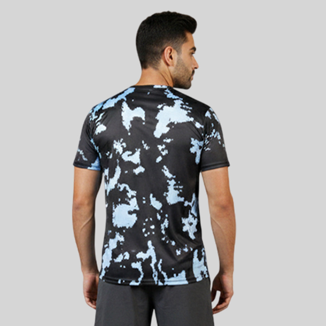 Men camouflage Round Neck Relax Fit T-shirt