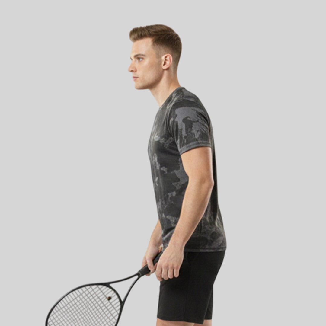 Men camouflage Round Neck Relax Fit T-shirt