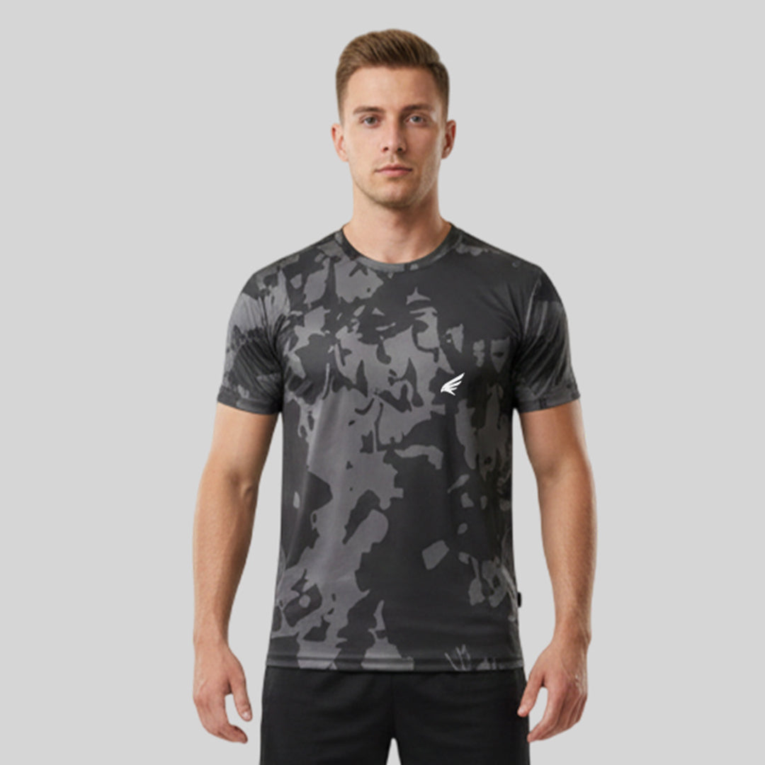 Men camouflage Round Neck Relax Fit T-shirt
