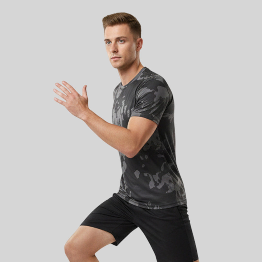 Men camouflage Round Neck Relax Fit T-shirt
