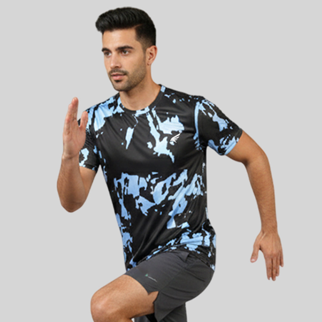 Men camouflage Round Neck Relax Fit T-shirt