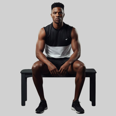 Men Sleeveless Muscle Tank Athletic Gym InnerWear