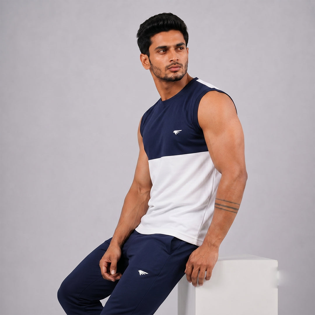 Men Sleeveless Muscle Tank Athletic Gym InnerWear