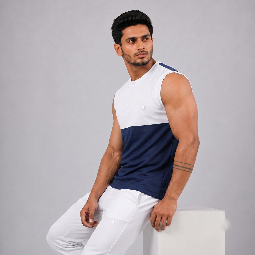 Men Sleeveless Muscle Tank Athletic Gym InnerWear