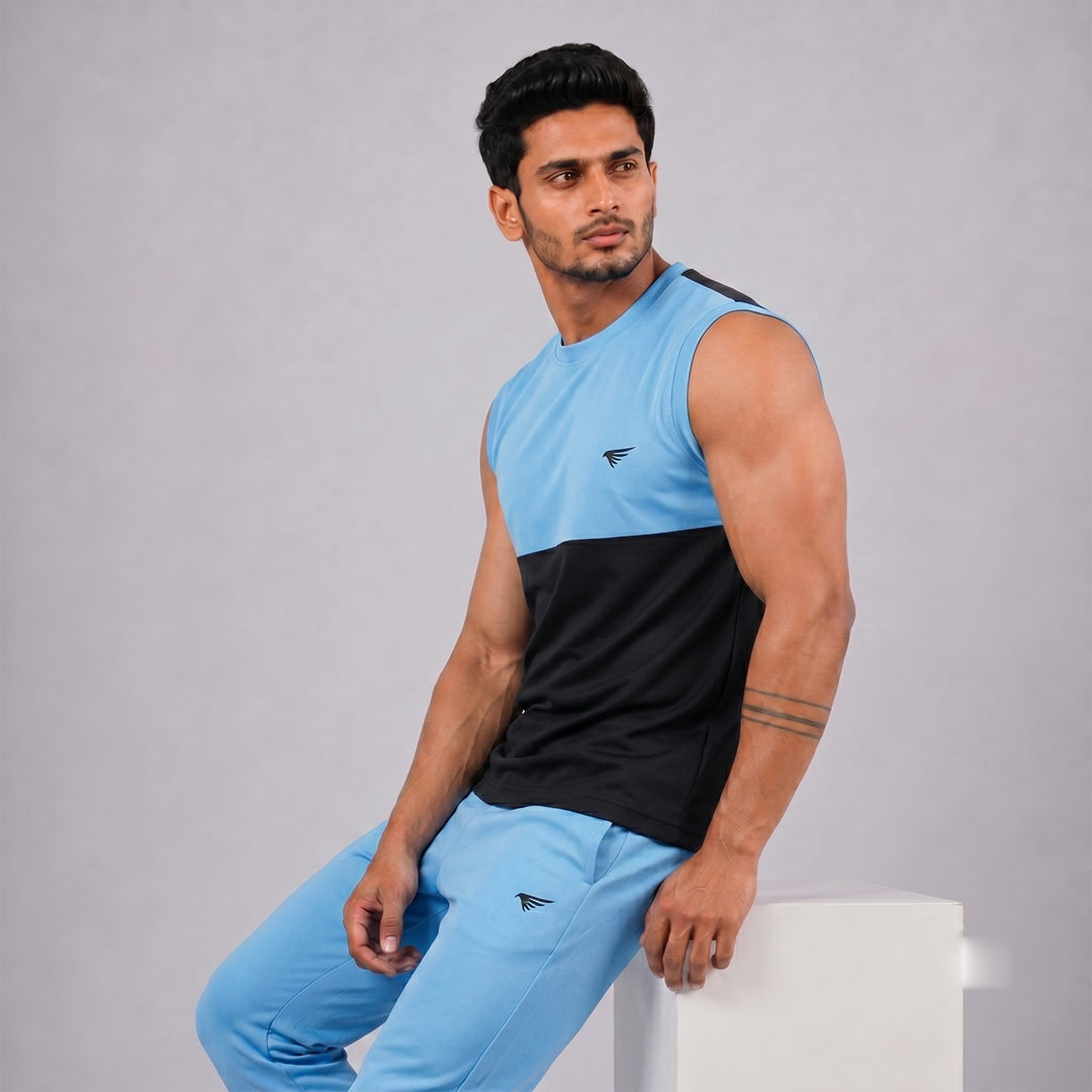 Men Sleeveless Muscle Tank Athletic Gym InnerWear