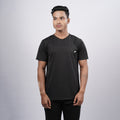 Men Solid Round Neck Half SleeveT-Shirt