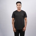 Men Solid Round Neck Half SleeveT-Shirt