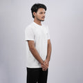 Men Solid Round Neck Half SleeveT-Shirt