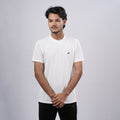 Men Solid Round Neck Half SleeveT-Shirt