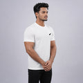 Men Solid Round Neck Half SleeveT-Shirt
