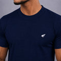 Men Solid Round Neck Half SleeveT-Shirt