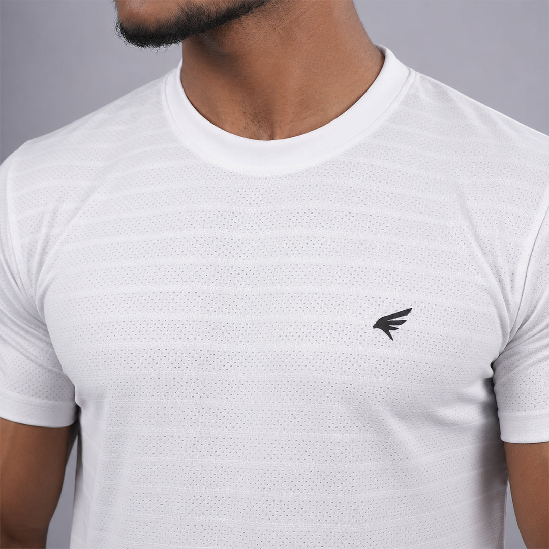 Men Solid Round Neck Half SleeveT-Shirt