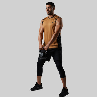 Men Contrast Trim Athletic Muscle Tank InnerWear