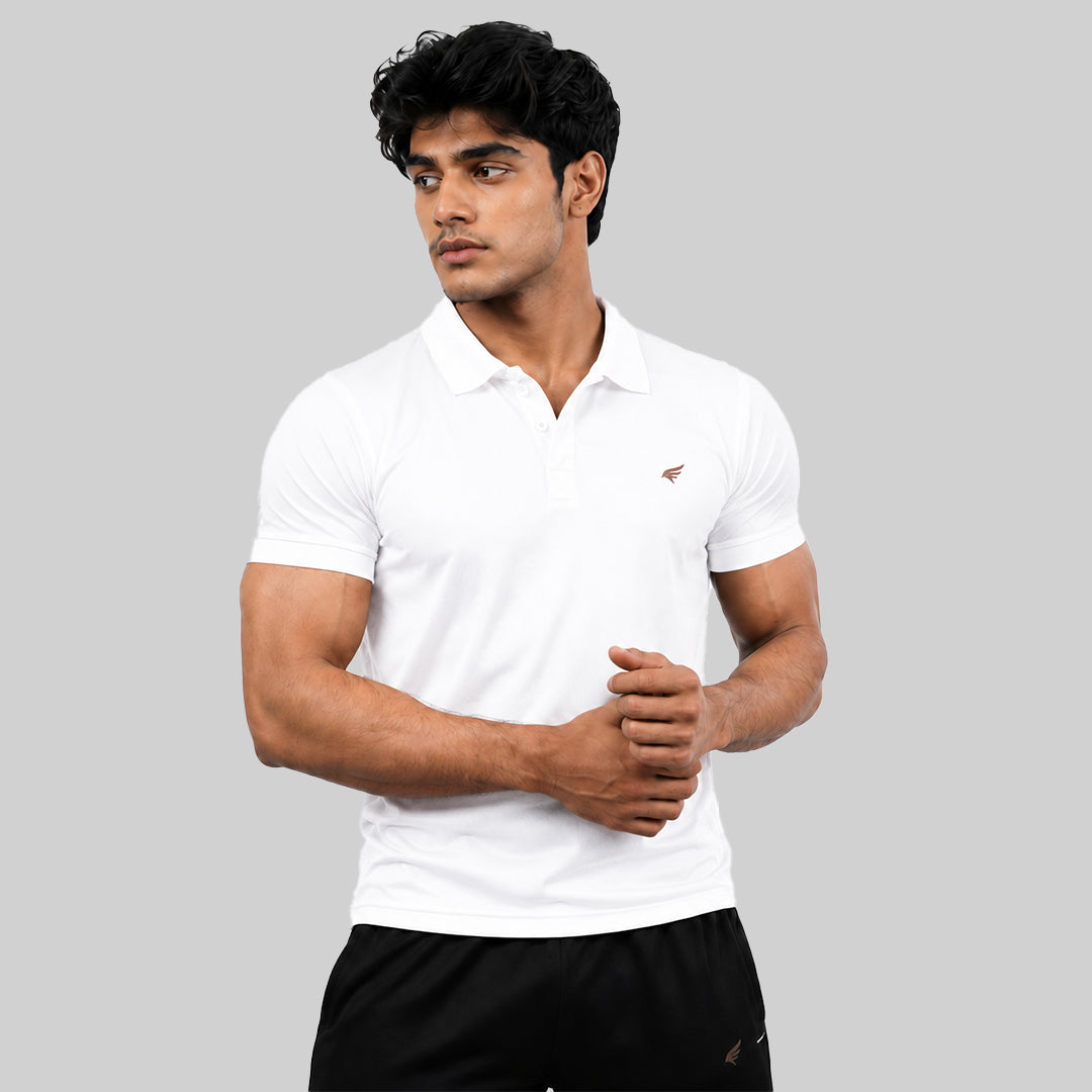 Men Regular Fit Polo T-Shirt gym and casual wear