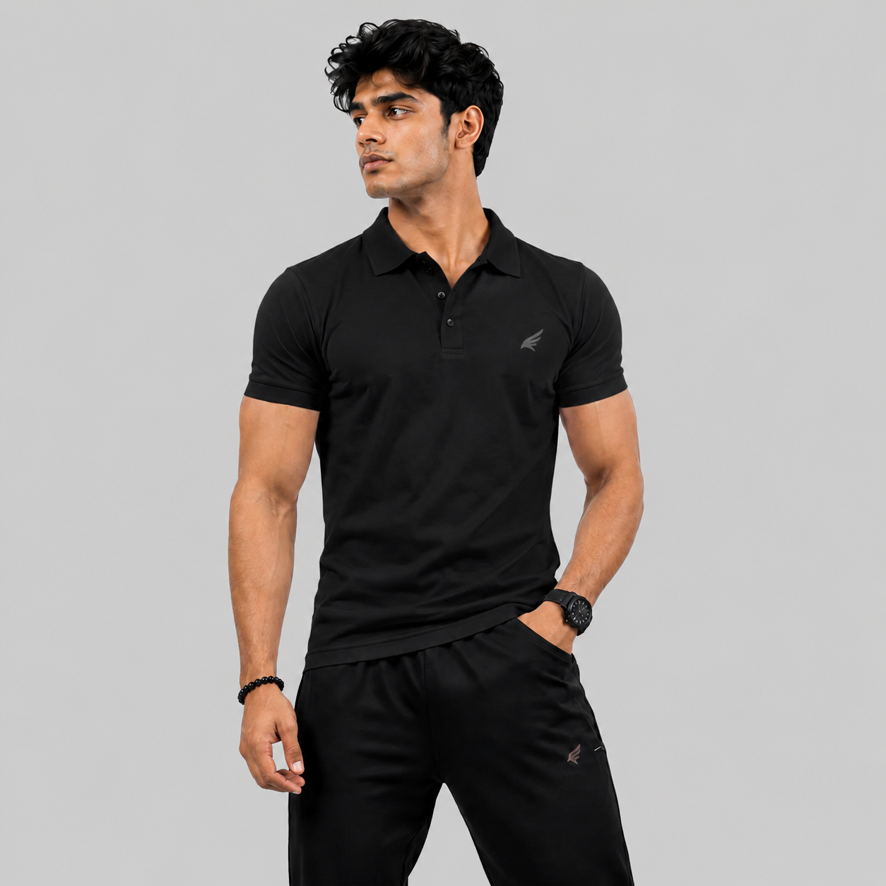 Men Regular Fit Polo T-Shirt gym and casual wear