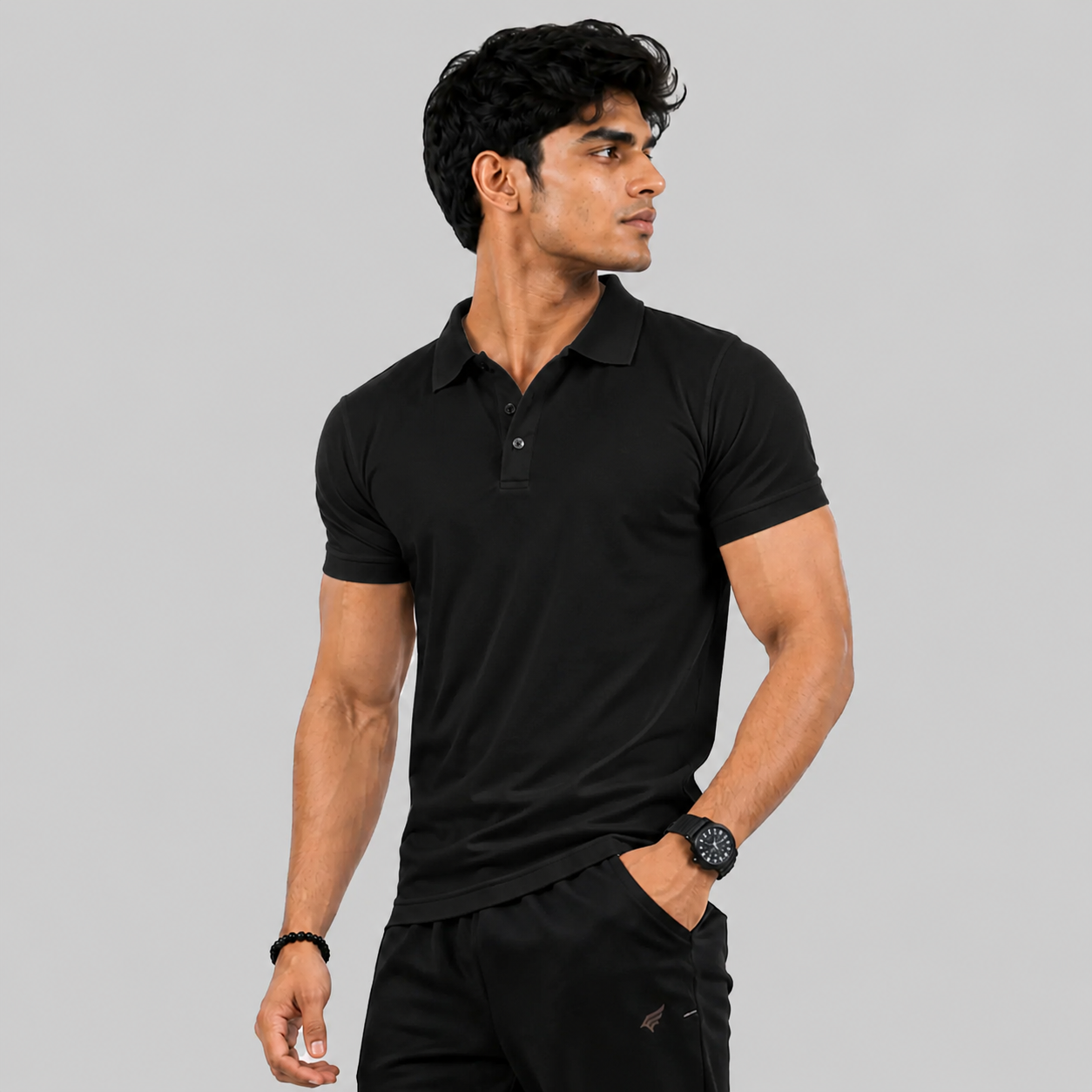 Men Regular Fit Polo T-Shirt gym and casual wear