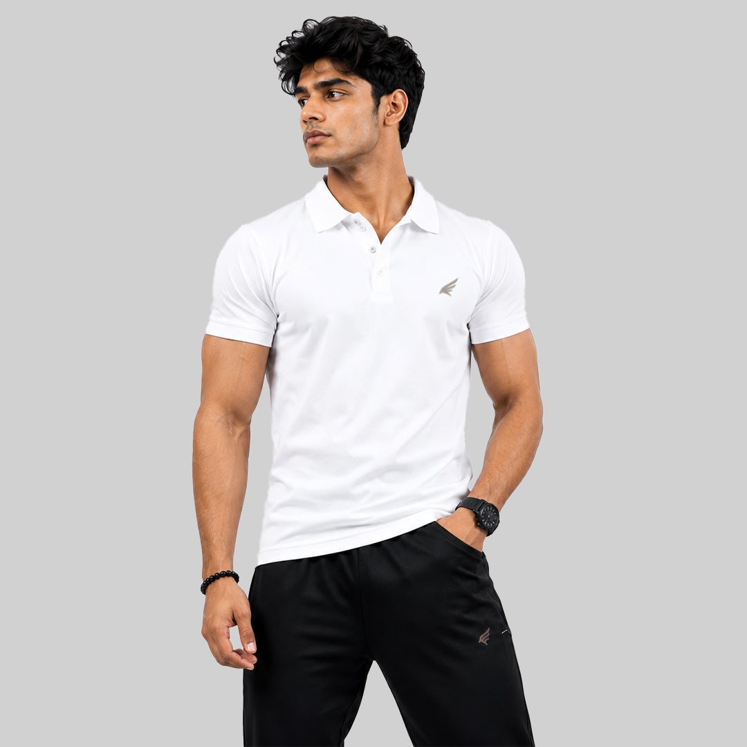 Men Regular Fit Polo T-Shirt gym and casual wear