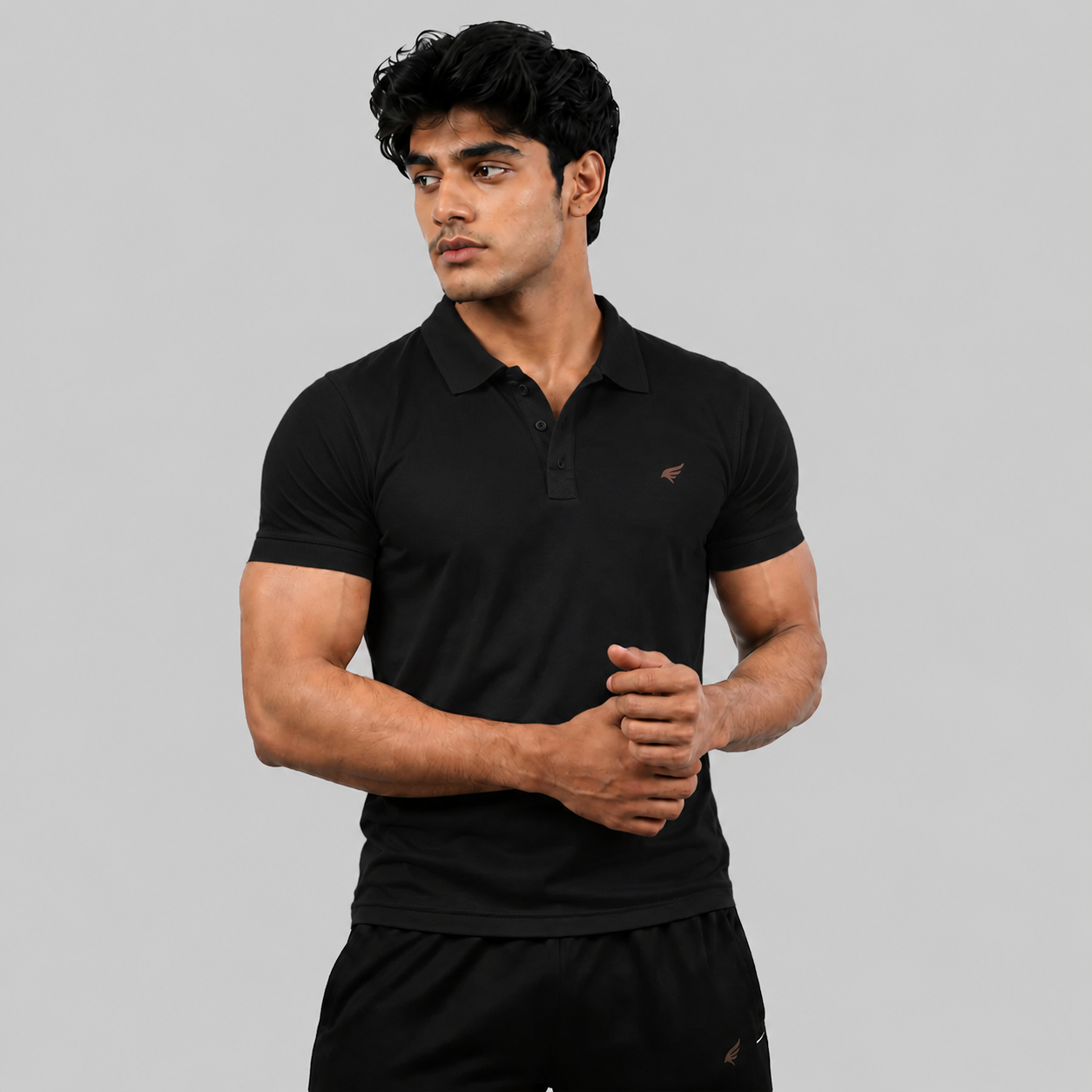 Men Regular Fit Polo T-Shirt gym and casual wear