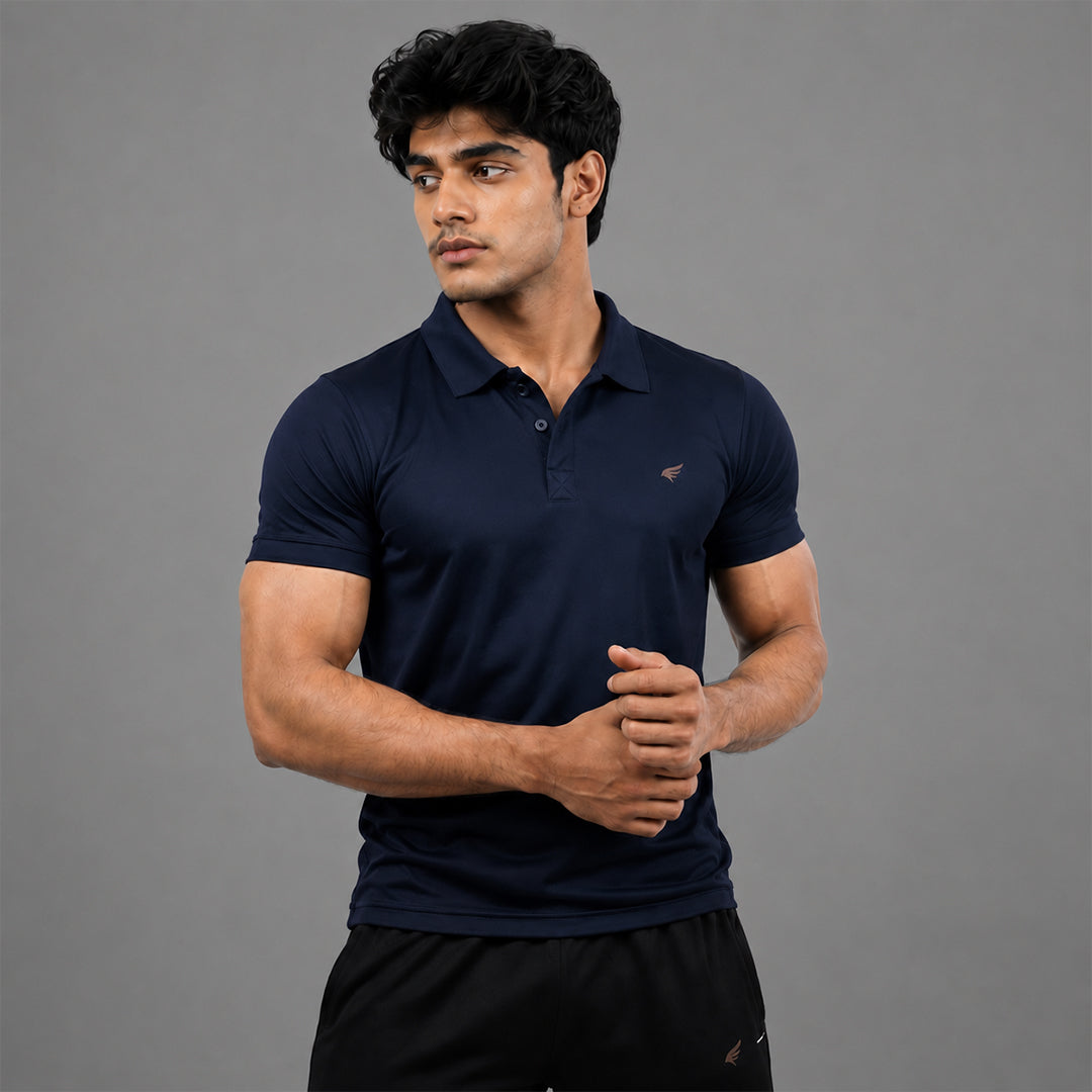 Men Regular Fit Polo T-Shirt gym and casual wear