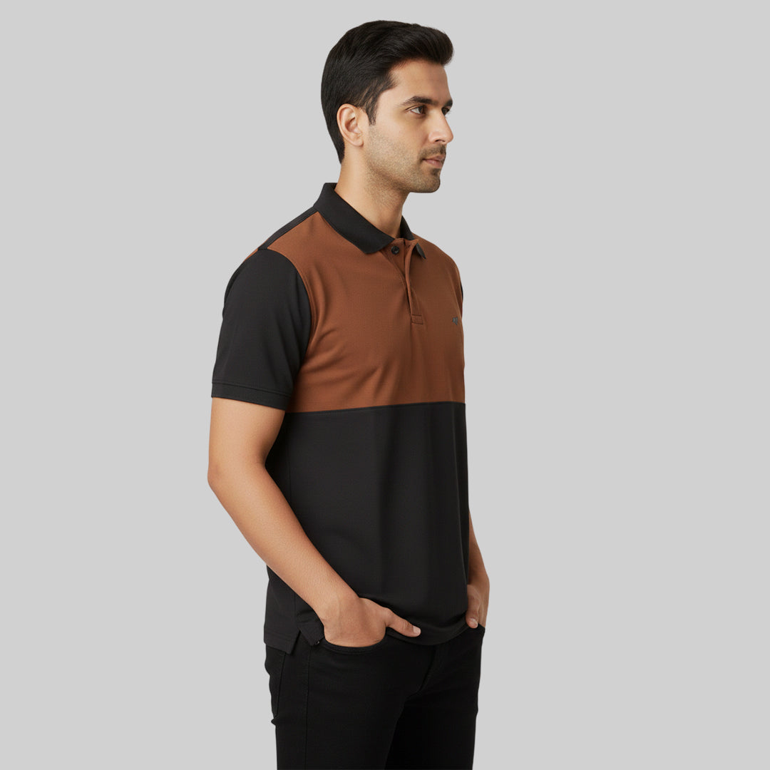 Men Half sleeve Polo T-shirt for Sports and Casual wear