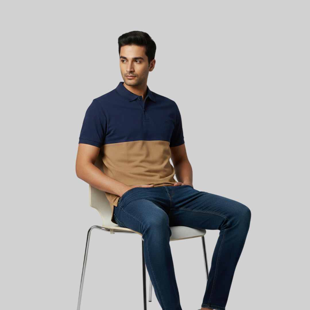 Men Half sleeve Polo T-shirt for Sports and Casual wear