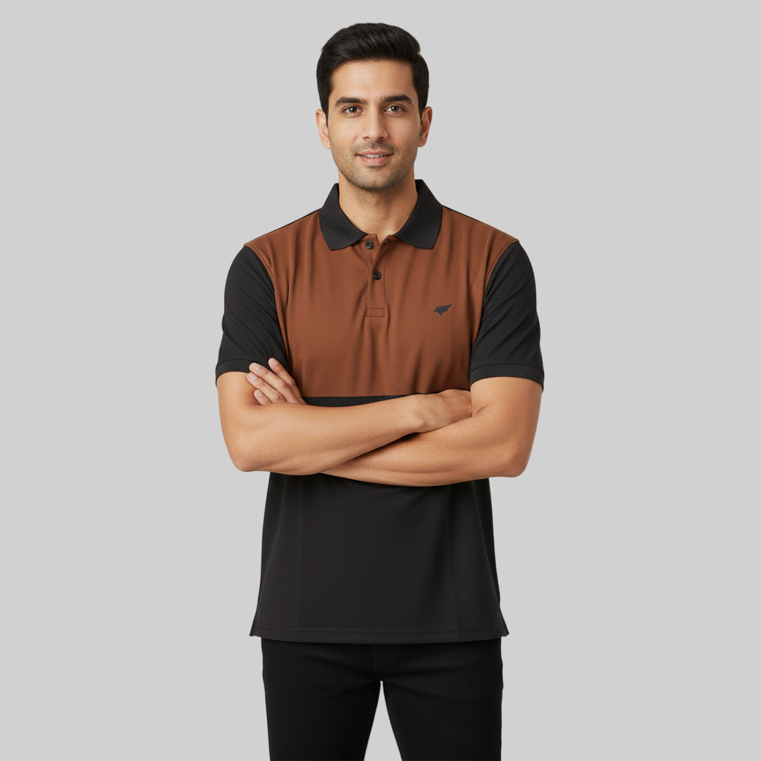 Men Half sleeve Polo T-shirt for Sports and Casual wear