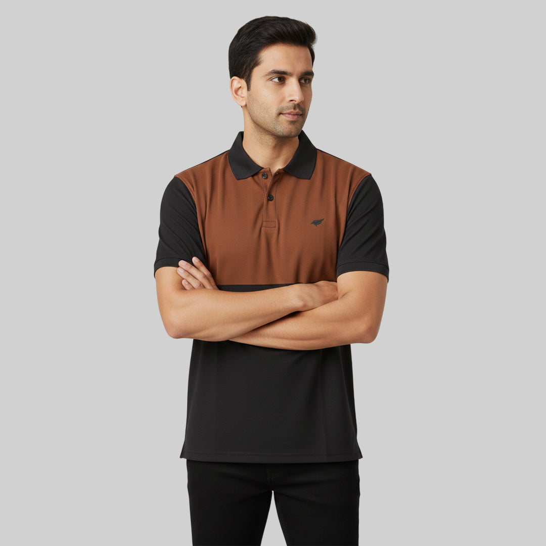 Men Half sleeve Polo T-shirt for Sports and Casual wear