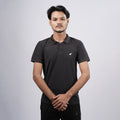 Men Solid Half Sleeve Polo T-shirt
