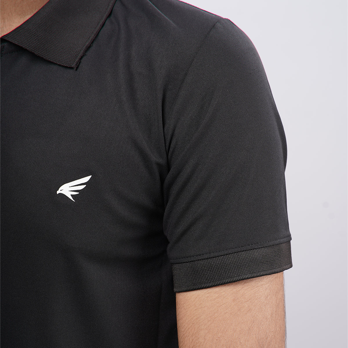 Men Solid Half Sleeve Polo T-shirt