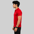 Men Solid Half Sleeve Polo T-shirt