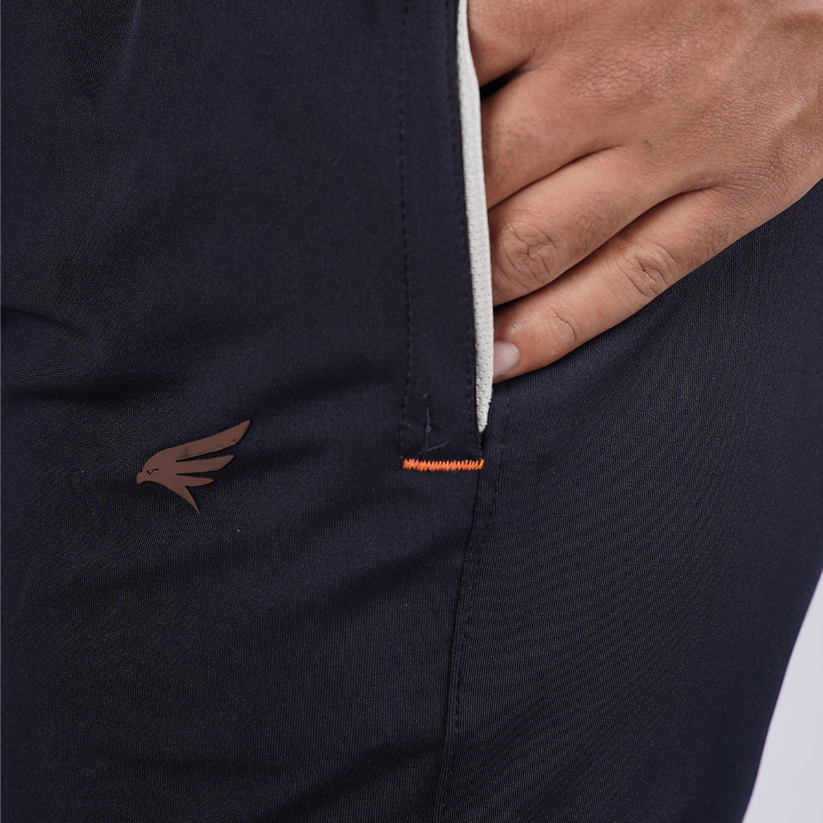 Men Solid Slim Fit Trackpants