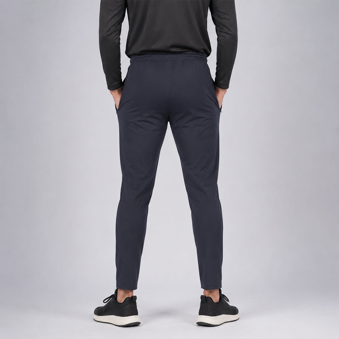 Men Solid Slim Fit Trackpants