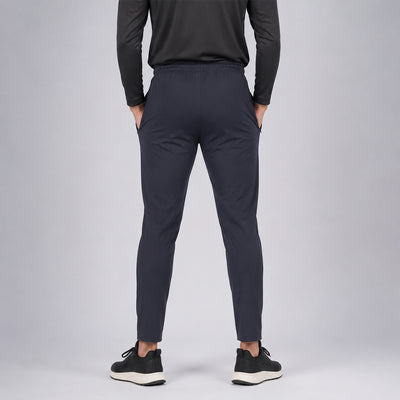Men Solid Slim Fit Trackpants