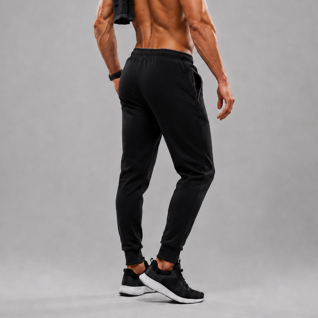 Boys Premium Regular Fit Solid Joggers