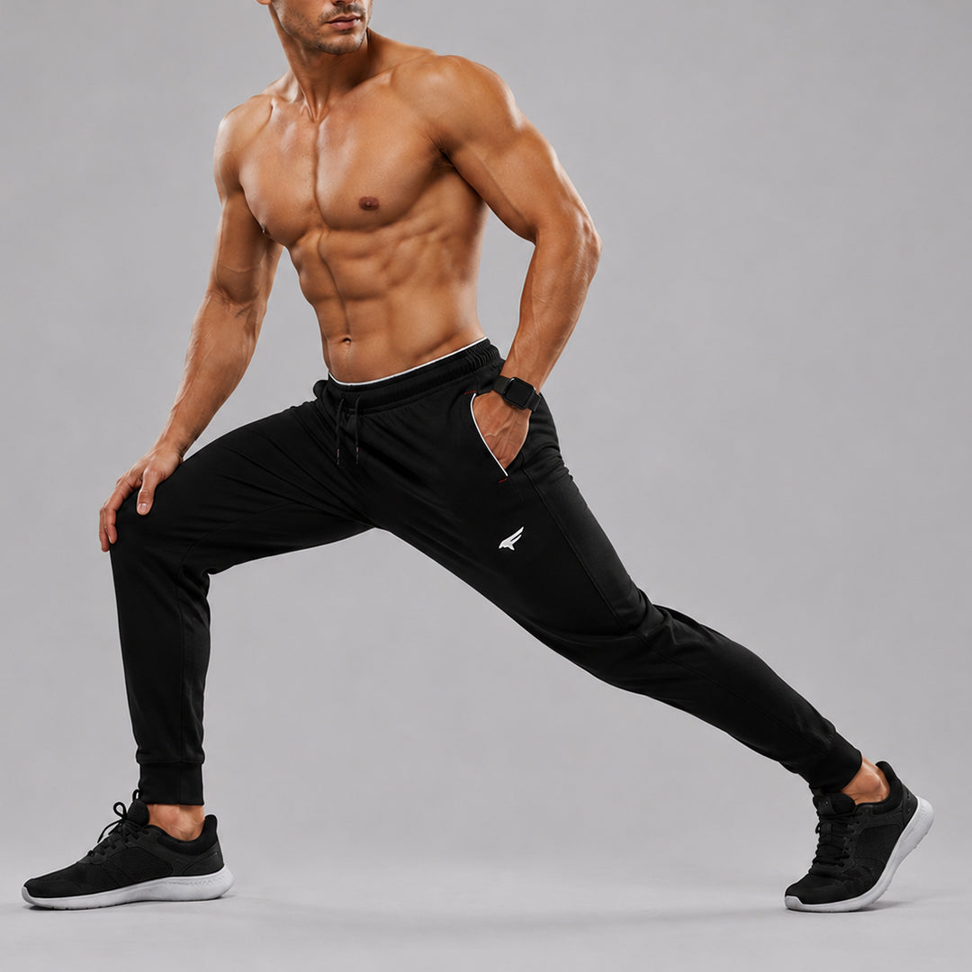 Boys Premium Regular Fit Solid Joggers