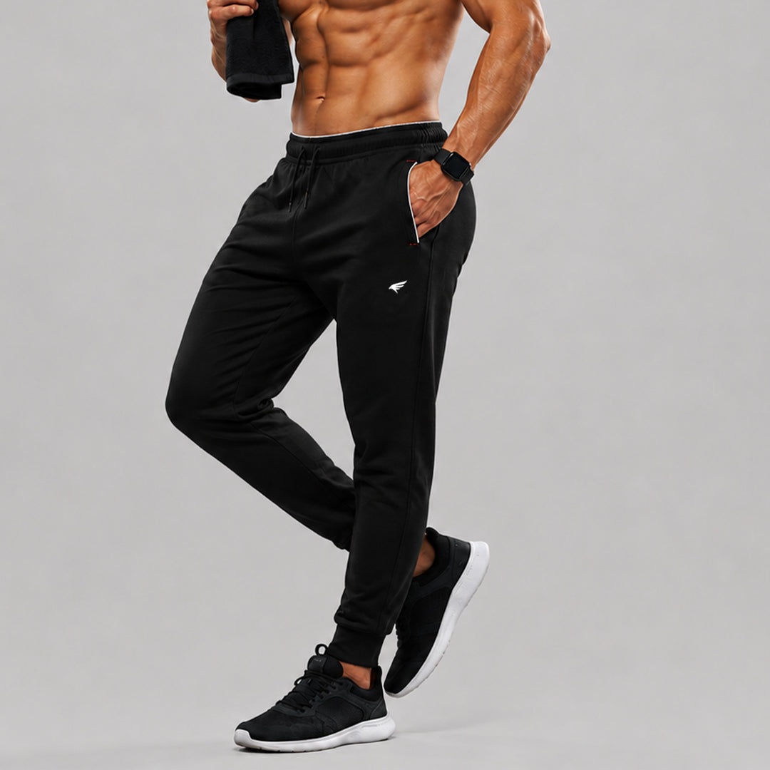 Boys Premium Regular Fit Solid Joggers