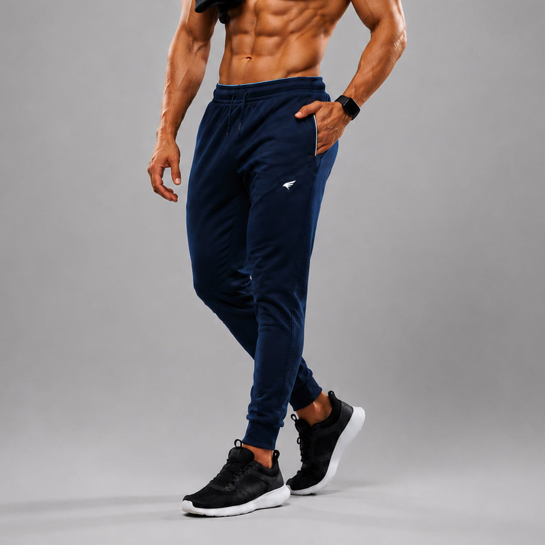 Boys Premium Regular Fit Solid Joggers