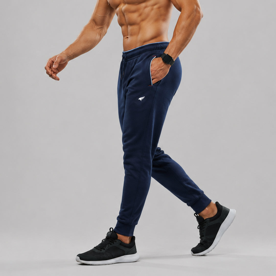 Boys Premium Regular Fit Solid Joggers