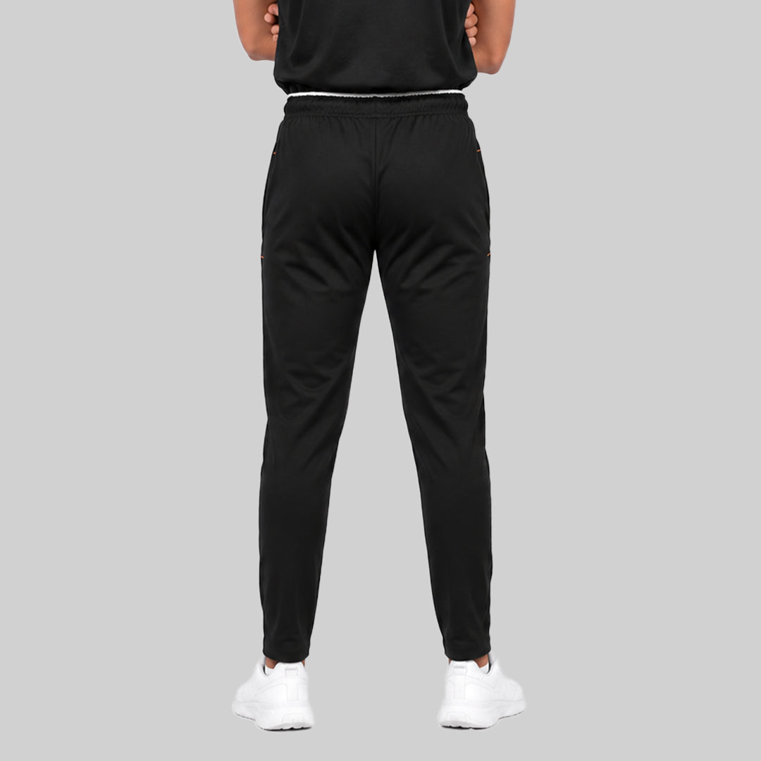 Boys Regular Fit Solid Trackpants
