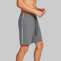 Men Regular Fit Melange Shorts