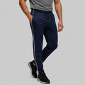 Men Slim Fit Melange Trackpants