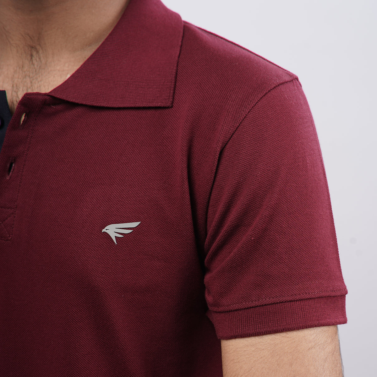 Men Premium Solid Regular Fit Polo T-shirt