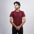 Men Premium Solid Regular Fit Polo T-shirt