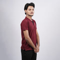 Men Premium Solid Regular Fit Polo T-shirt