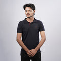 Men Premium Solid Regular Fit Polo T-shirt
