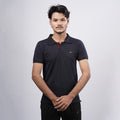 Men Premium Solid Regular Fit Polo T-shirt