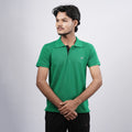 Men Premium Solid Regular Fit Polo T-shirt