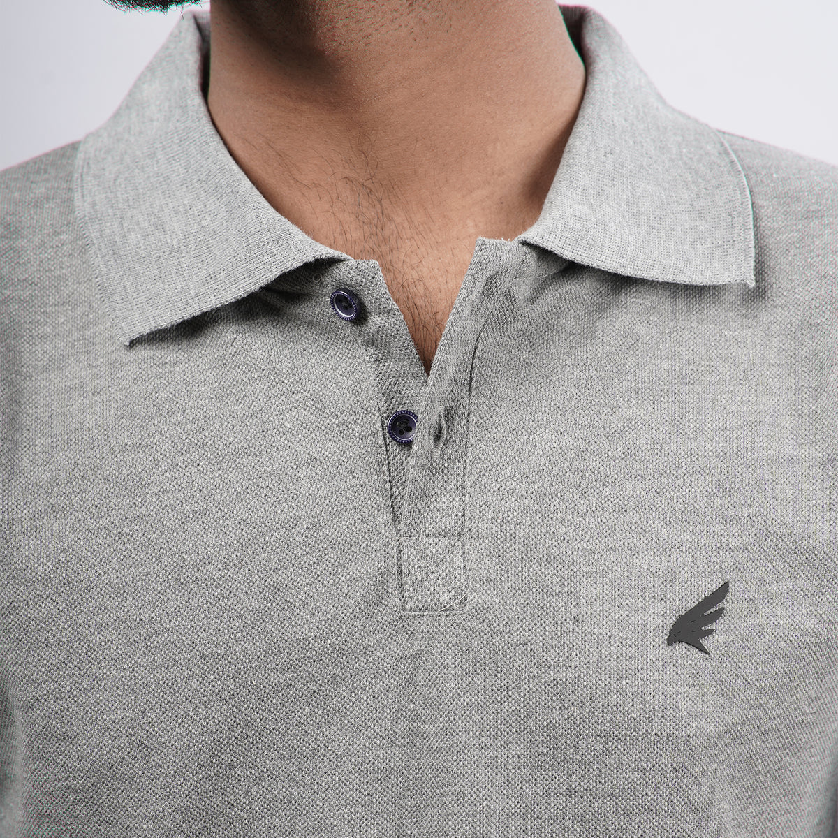 Men Premium Solid Regular Fit Polo T-shirt