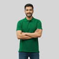 Men Premium Solid Regular Fit Polo T-shirt